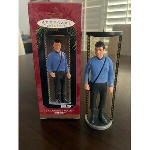 Hallmark Keepsake Ornament 1997 Star Trek Dr. Leonard H. McCoy
